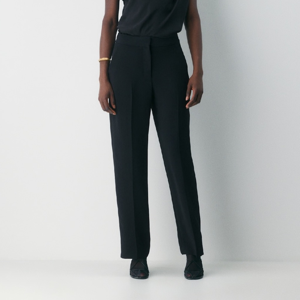 Aritzia Black Crepette Pant